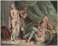 TvB G 4692
<br/>
Sultan koopt blanke slavin
<br/>
<em>Bonnet, Louis Marin (1743 - 1793)</em>